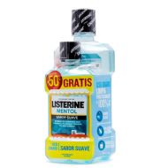 Listerine Mentol Sabor Suave 500ml+250ml-1