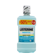 Listerine Mentol Sabor Suave 750ml