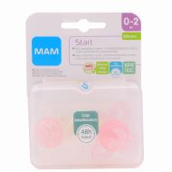 MAM Tetina Silicona Flujo 2 2m+ Pack 2 Tetinas