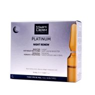 MartiDerm Platinum Night Renew 10 Ampollas