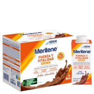 Meritene Fuerza y Vitalidad Drink Chocolate 6 Botes x 180ml