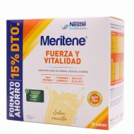 Meritene Fuerza y Vitalidad Sabor Vainilla 30 Sobres 15% DTo Pack Ahorro