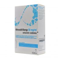 Minoxidil Biorga 50mg/ml Solución Cutánea 3 Frascos 60ml