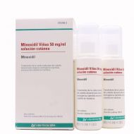 Minoxidil Viñas 50mg/ml Solución Cutánea 2 Frascos x 120ml-1