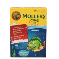 Mollers Omega 3 45 Peces de Gominola    