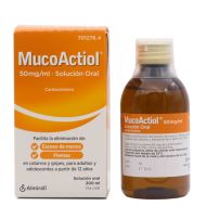 MucoActiol 50 mg/ml Solución Oral 200 ml