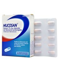 Mucosan Retard 75 mg 30 Cápsulas de Liberación Prolongada