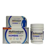 Multicentrum Hombre 50+ 30 Comprimidos 
