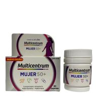 Multicentrum Mujer 50+ 30 Comprimidos