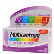 Multicentrum Mujer 50+ 90 Comprimidos
