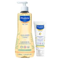 Mustela Aceite de Baño 500ml + Crema Nutritiva 40ml Pack