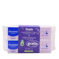 LINIMENTO DE Mustela  Con una fórmula a base de aceite de oliva virgen  extra y agua de cal, el Linimento limpia y protege la piel del culito del  bebé con suavidad