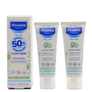 Mustela Hydra Bebé Crema Facial 40ml x 2 Pack Duplo 50%Dto 2ªUd