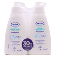 Nenuco Sensitive Gel de Baño 400ml + Loción Hidratante 400ml Pack