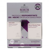 Neoretin Discrom Control GelCream SPF50+Serum Booster Fluid