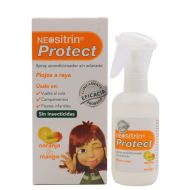 Neositrin Protect Spray Acondicionador Sin Aclarado Piojos a Raya 100ml Aroma Naranja y Mango