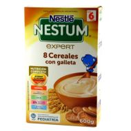 Nestlé Nestum Expert 8 Cereales con Galleta 600g