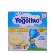 Nestlé Yogolino Natillas Desde 6 Meses 4 Tarrinas x 100g