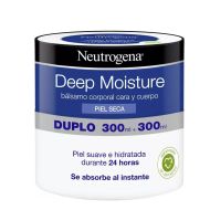 Neutrogena Bálsamo Corporal Cara y Cuerpo 300ml x 2 Duplo-1