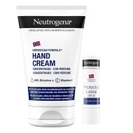 Neutrogena Crema de Manos Concentrada+Stick Labial SPF20 Pack