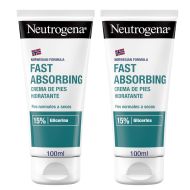 Neutrogena Crema de Pies Absorción Inmediata 100ml x 2 Duplo