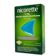 Nicorette 2 mg 30 Chicles Medicamentosos       