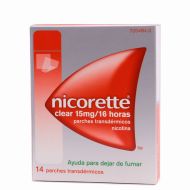 Nicorette Clear 15 mg/ 16 horas 14 Parches-1