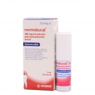 Normobucal 200 mg/ml Solución Para Pulverización Bucal 5 ml Normon 
