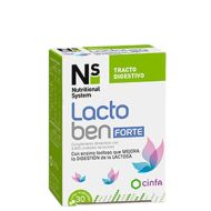 Ns Lactoben Forte 30 Comprimidos Masticables