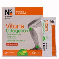 NS Vitans Colágeno+ 30 Sobres Sabor Limón Energía y Vitalidad