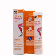 NS Vitans Magnesio + Vitamina D3 + Calcio 15 Comprimidos Efervescentes Sabor Naranja