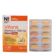 NS Vitans Vitamina C+ Retard Max 1000mg 30 Comprimidos 