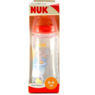 Nuk Biberón Tetina Látex Barrio Sésamo 300ml 0-6m