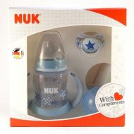 Nuk Set Boy Biberon Entrena+Chupete Azul 6-18m