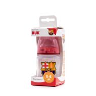 Nuk FC Barcelona Biberón Tetina Silicona 0-6M 150ml