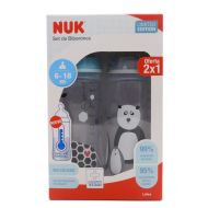 Nuk Biberón Tetina Látex L 6-18m 360ml Pack Oferta 2x1 Edición Limitada