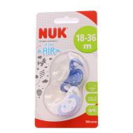 Nuk FreeStyle Chupete Silicona con Porta Chupete 18-36M 2 Chupetes