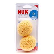 Nuk Esponjas Vegetales Bebé 0m+ 2Uds