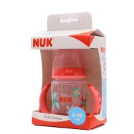 Nuk First Choice Biberón Entrena Vaso Aprendizaje Boquilla Silicona 6-18M 150ml