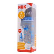 Nuk First Choice Biberón Tetina Latex M 0-6Meses con Control de Temperatura 300ml