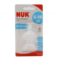 Nuk First Choice+ Tetina de Silicona T 2 Orificio M 6-18m 2 Tetinas