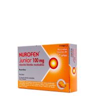 Nurofen Junior 100 mg 12 Cápsulas Blandas Masticables Ibuprofeno