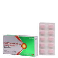 Nurofen Rapid 400mg 20 Cápsulas Blandas Ibuprofeno Tamaño Grande