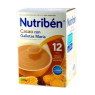 Nutribén Papilla Cacao con Galletas María 500g