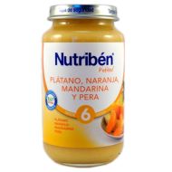 Nutribén Potitos Platano Naranja Mandarina y Pera 250g