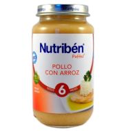 Nutribén Potitos Pollo con Arroz 250gr