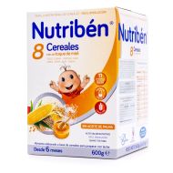 Nutribén 8 Cereales con un Toque de Miel 600gr