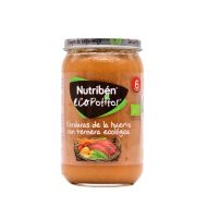 Nutribén ECOpotitos Verduras de la Huerta con Ternera Ecológica 235g