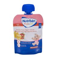 Nutriben Fruta & Go Platano Fresa Yogourt Natural 90g