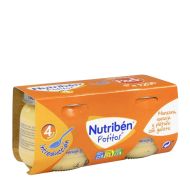 Nutriben Potitos Introducción Manzana Naranja Plátano y Galleta 120g x 2                            